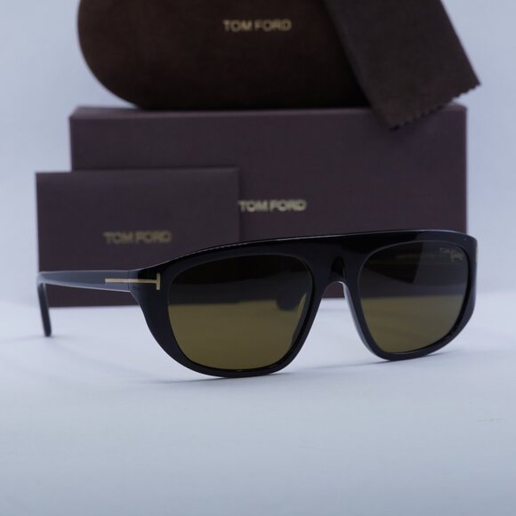 Final Price! Tom Ford Edward02 FT1002 01J Sunglasses main image 4